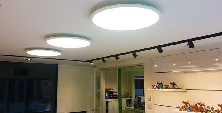 LED Светильники для потолка с подсветкой
