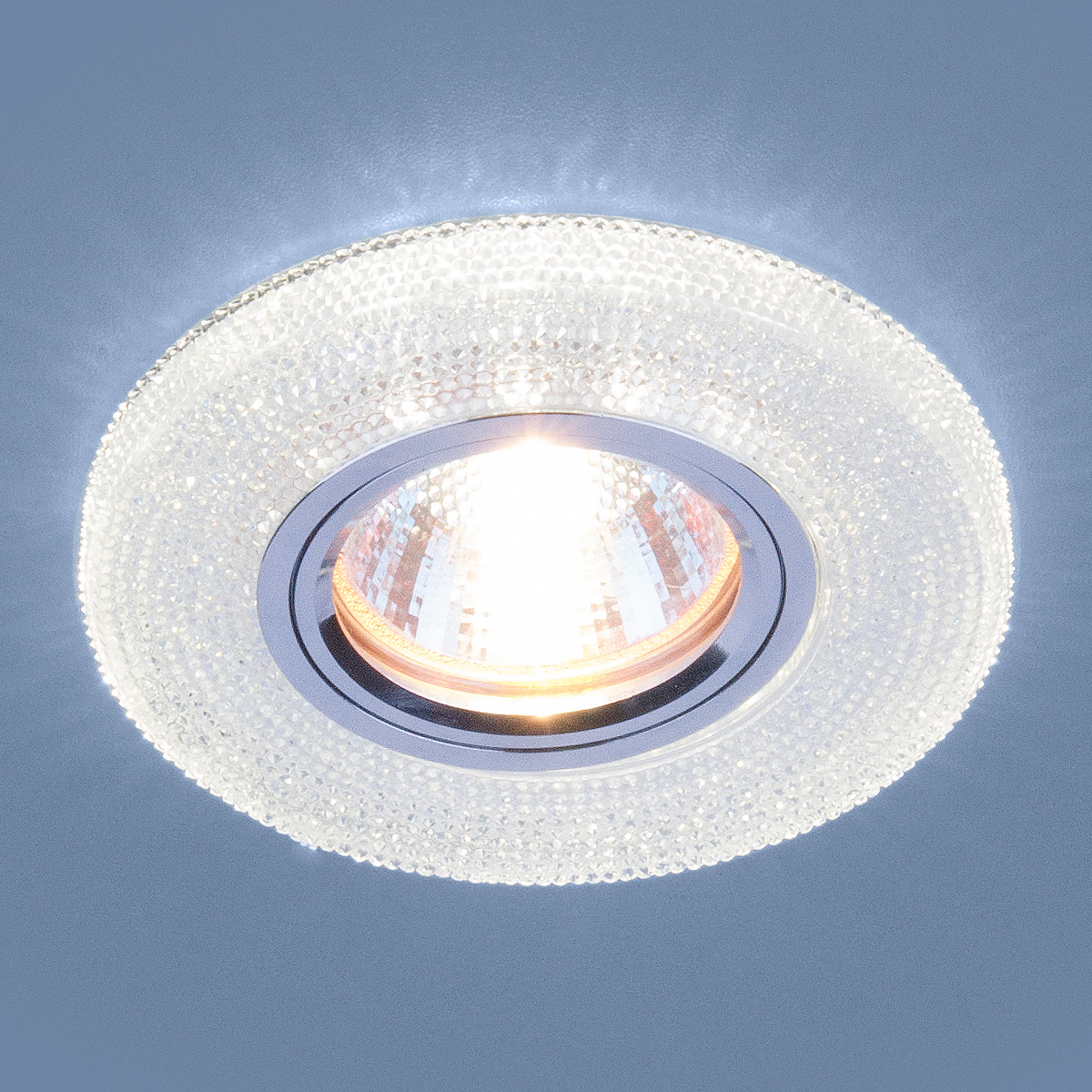 Встраиваемый потолочный светильник со светодиодной подсветкой 2130 MR16 CL прозрачный