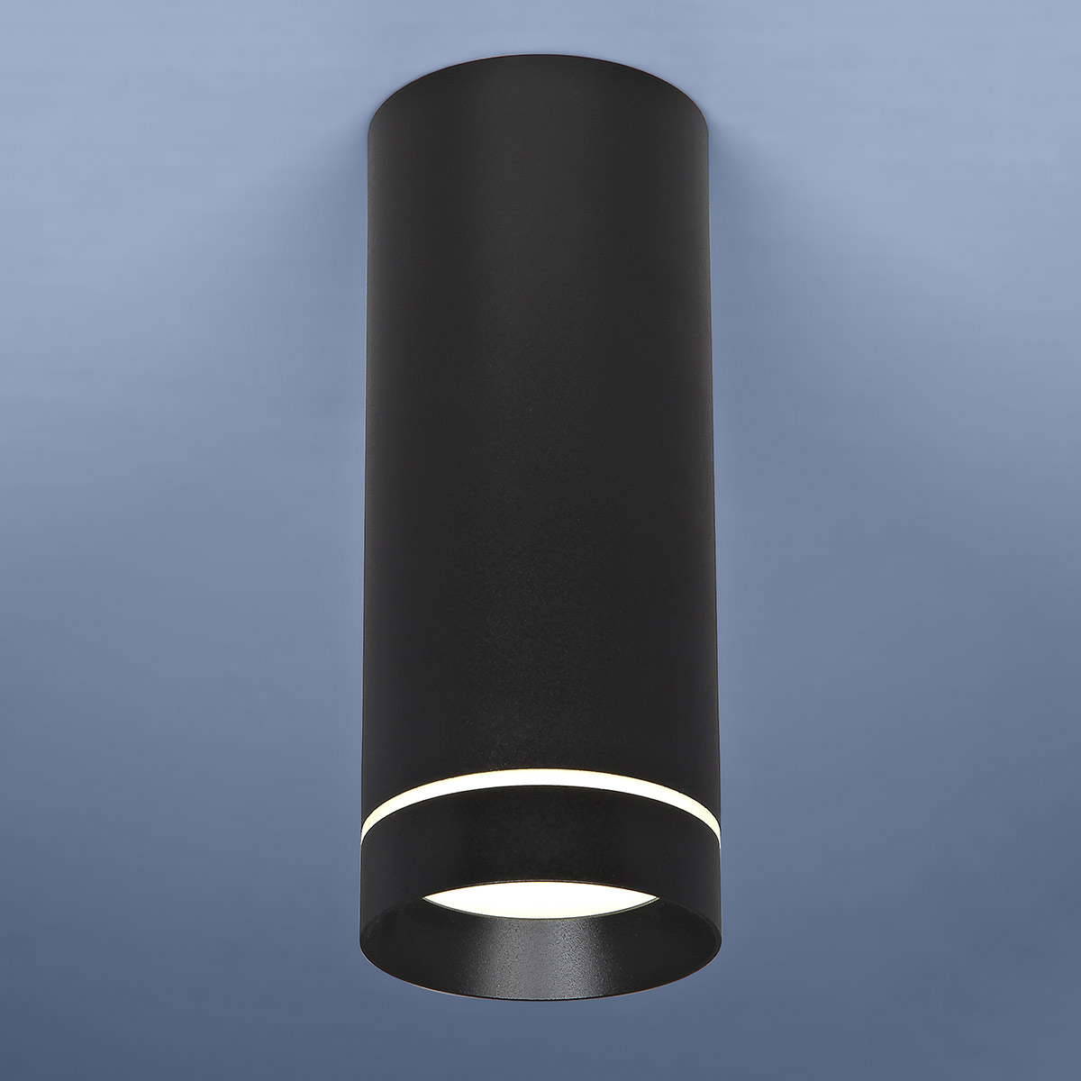 Накладной точечный светильник DLR022 12W 4200K черный матовый