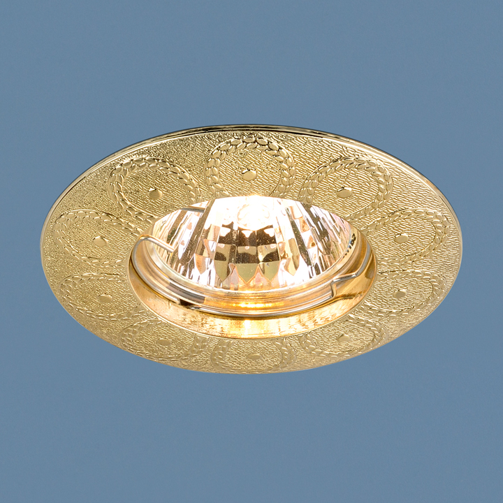 Точечный светильник 603 MR16 SG сатин золото