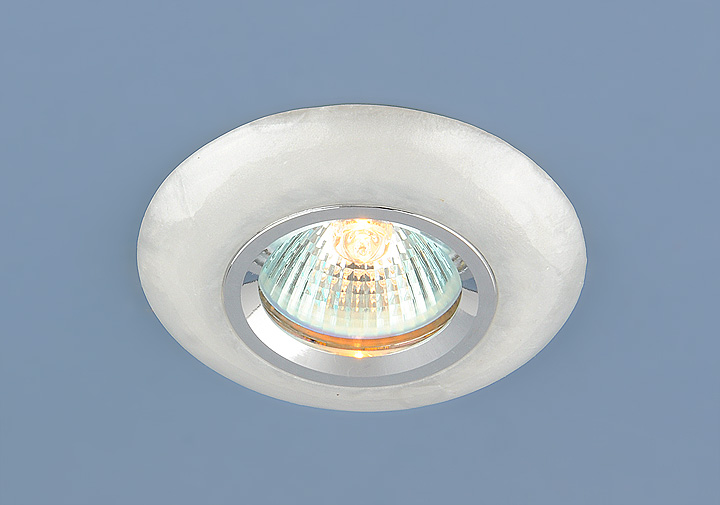 Точечный светильник из искусственного камня 6061 MR16 WH белый