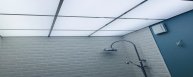 Подвесной потолок из акрила в ванную комнату